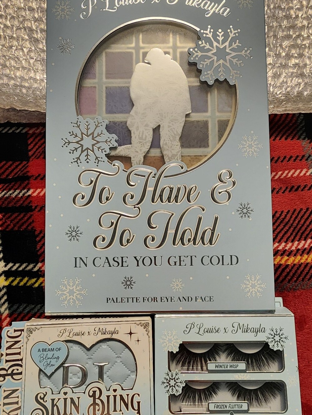 P. Louise x Mikayla Trio BundleTo Have & To Hold Palette, Skin Bling & Lashes